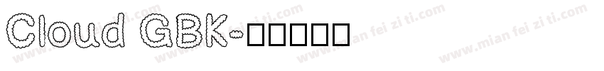 Cloud GBK字体转换